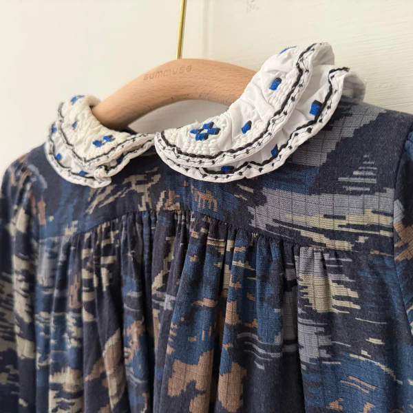 Tula baby dress - tapestry floral blue image 1 of 0