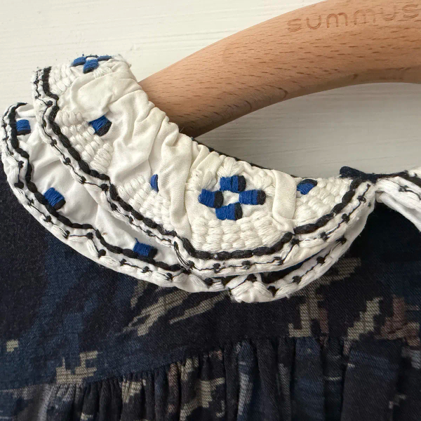 Tula baby dress - tapestry floral blue image 1 of 0