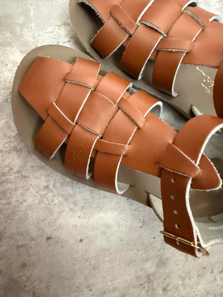 Salt Water編織涼鞋(TAN) image 1 of 0