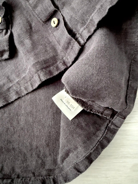 小鳥刺繡亞麻上衣 image 1 of 0