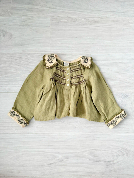 Hazel blouse - lichen image 1 of 0