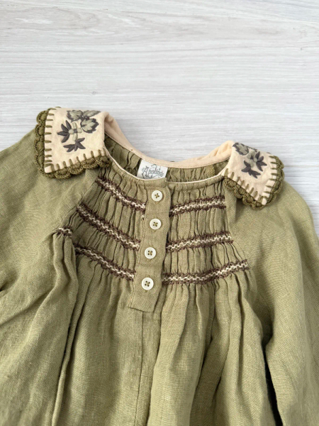 Hazel blouse - lichen image 1 of 0