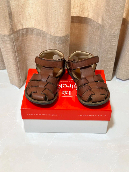 Eureka Ballerina Classic 經典編織涼鞋-深棕 image 1 of 0