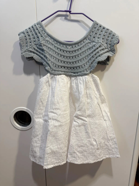 針織領洋裝 image 1 of 0