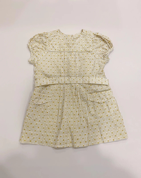 Ismay Organic Cotton Dress - Ecru image 1 of 0