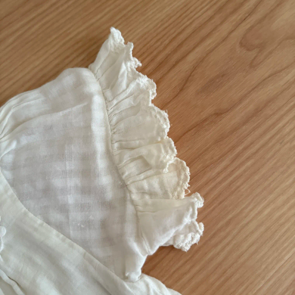 Square-neck embroidered wedding dress image 1 of 0