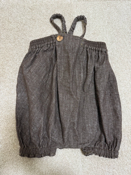 hello lupo吊帶褲 brown d image 1 of 0