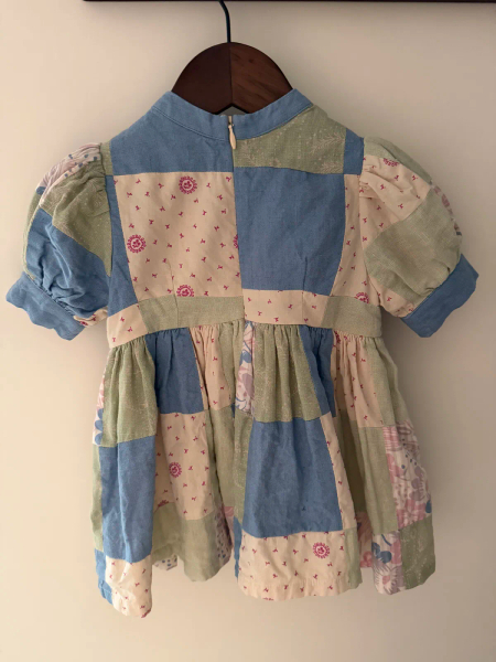 拼布洋裝 1-2y image 1 of 0