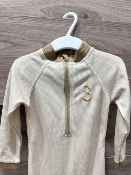 長袖連身泳衣80/86 帽子9m-2Y image 1 of 0