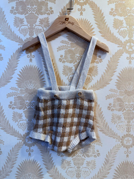 針織吊帶褲 image 1 of 0