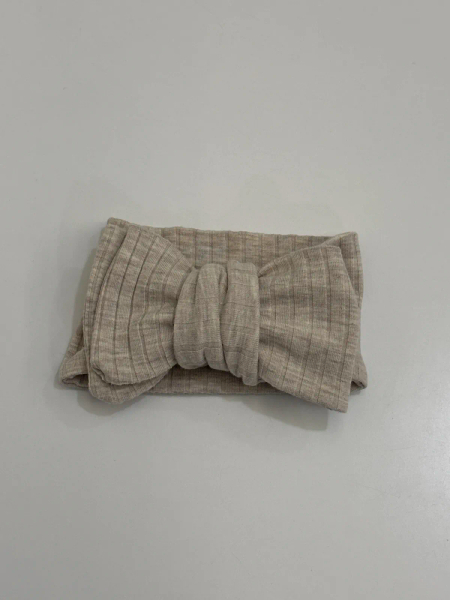 Bow So Cute蝴蝶結髮帶 - Oat Rib image 1 of 0