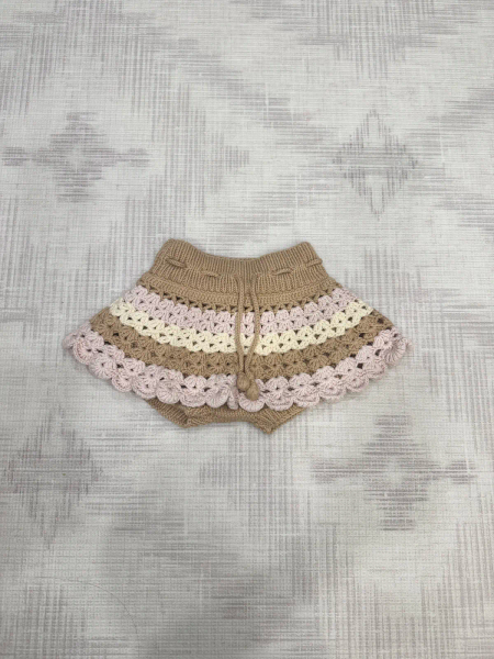 花花擺針織褲裙 image 1 of 0