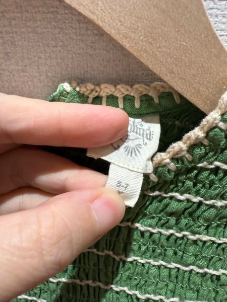 NOEMIE DRESS - RETRO GREEN image 1 of 0