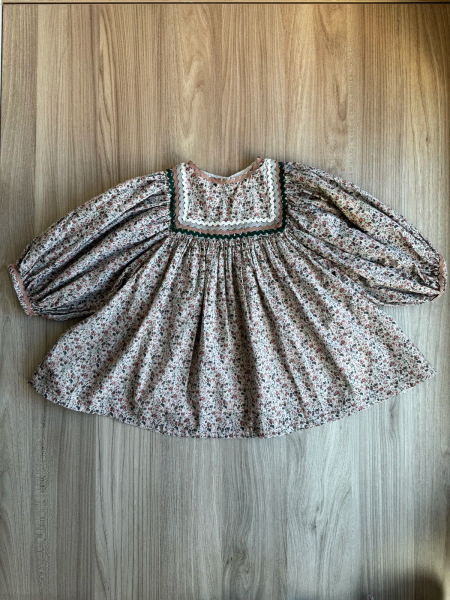 Dress Floral Zig-zag Canesu - Floral Voile image 1 of 0