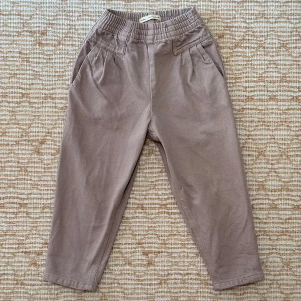 Recycled Responsible Cotton Retro Jeans – Mauve image 1 of 0