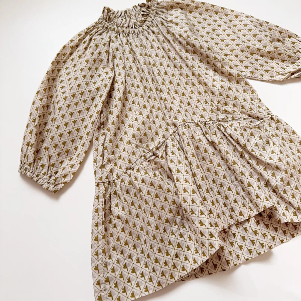 Edith Dress, Leaf Print image 1 of 0