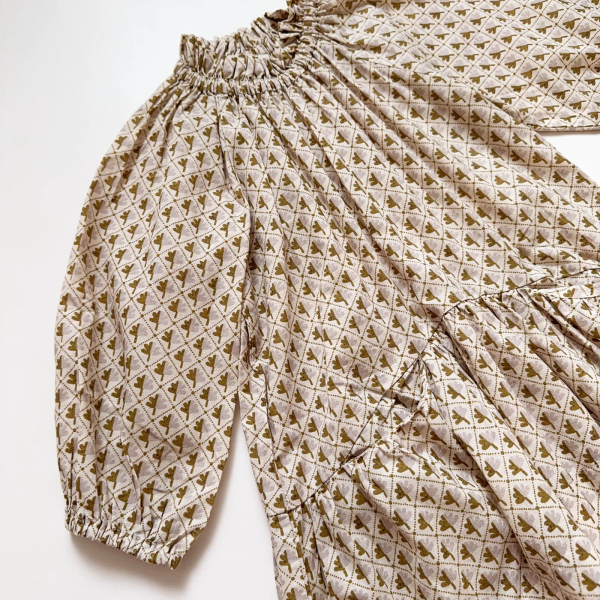 Edith Dress, Leaf Print image 1 of 0