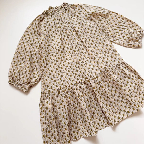 Edith Dress, Leaf Print image 1 of 0