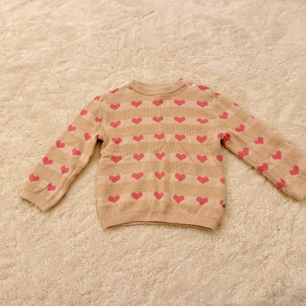 愛心針織上衣 image 1 of 0