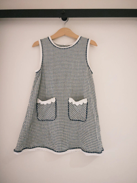 Hannah Dress Rustic Check image 1 of 0