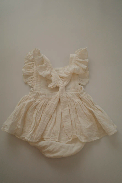 刺繡荷葉包屁衣 image 1 of 0