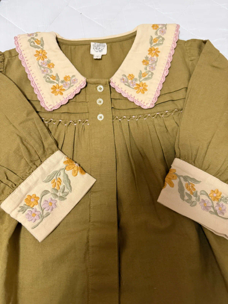 apolina刺繡洋裝 image 1 of 0