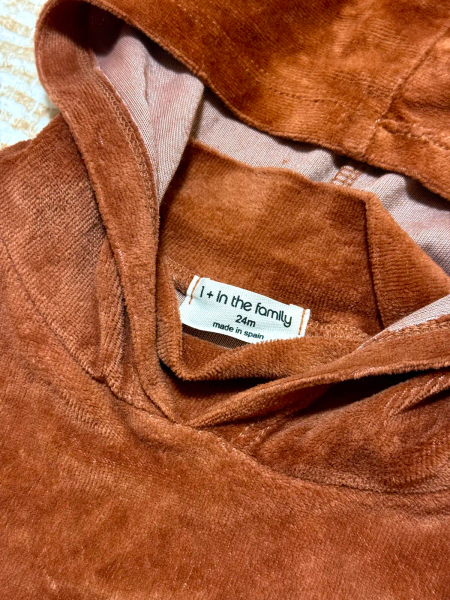 棉質混紡帽衫- 南瓜橘 image 1 of 0