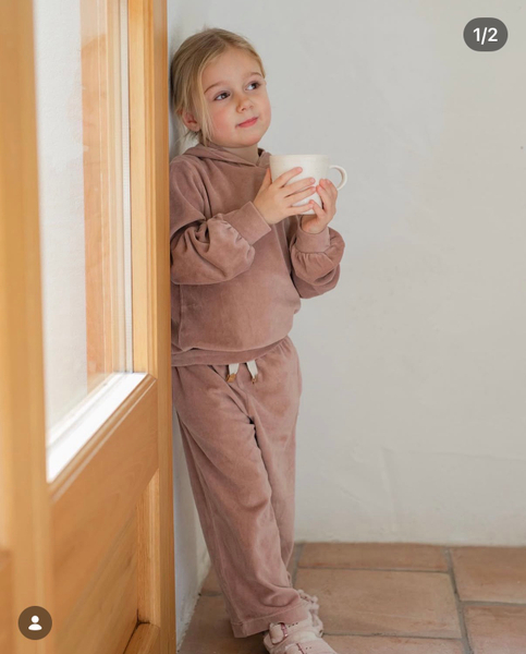 棉質混紡帽衫- 南瓜橘 image 1 of 0