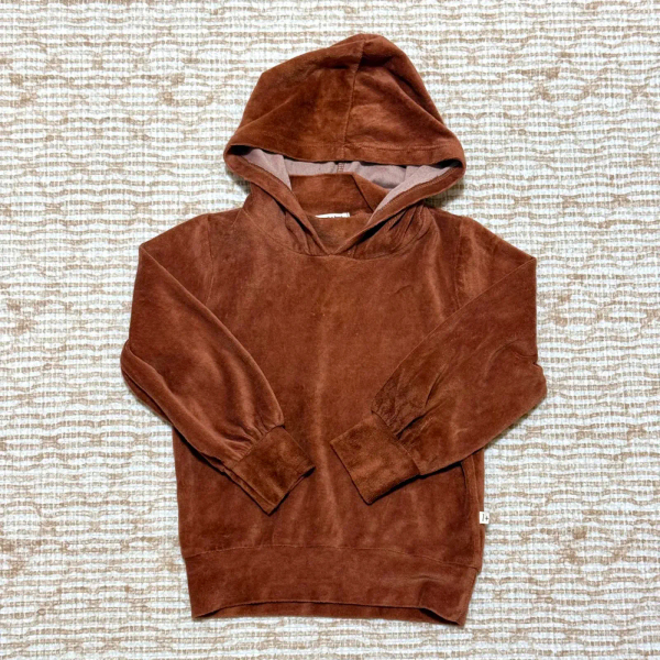 棉質混紡帽衫- 南瓜橘 image 1 of 0