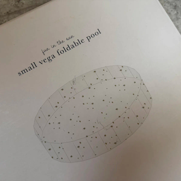 Vega Small Foldable Pool in Lemon檸檬泳池球池🍋 image 1 of 0