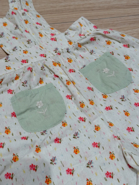 小碎花連身褲 image 1 of 0