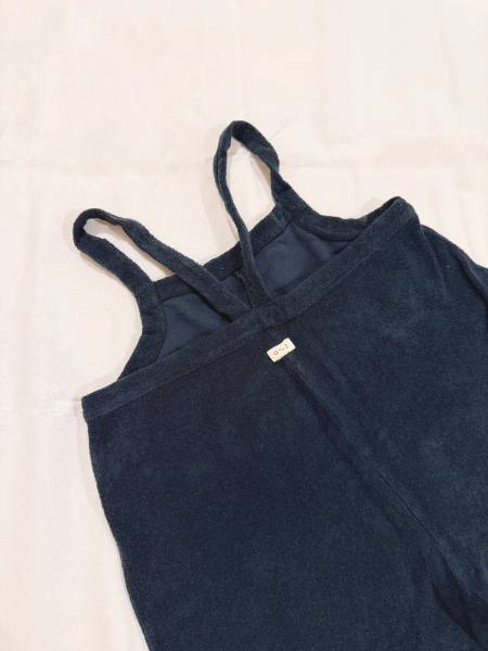 寬鬆毛巾吊帶褲_ image 1 of 0