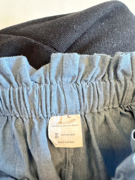 法式單寧刺繡荷葉套裝 image 1 of 0