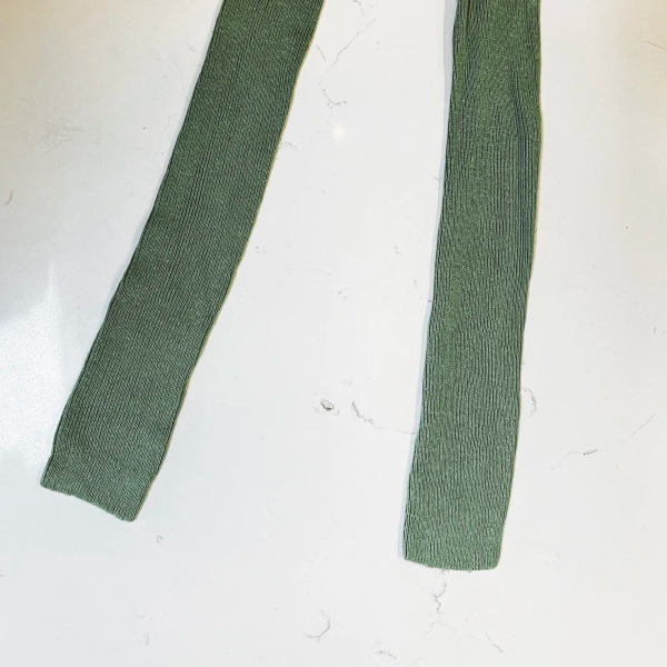 Silly Silas - 復古羅紋吊帶褲 - Matcha Oat Latte 抹茶燕麥拿鐵 1-2y image 1 of 0