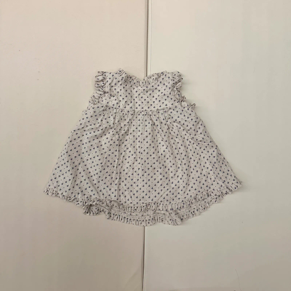 Ette blouse frill(navy flower) image 1 of 0