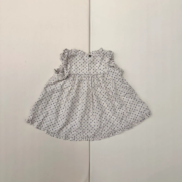 Ette blouse frill(navy flower) image 1 of 0