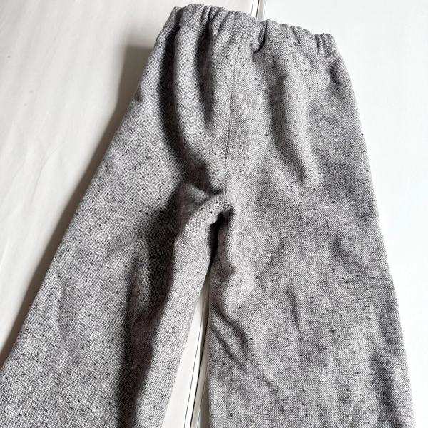 pin tuck tweed pants image 1 of 0