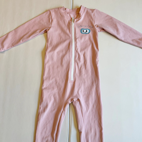 兒童款游泳兔防寒連身泳衣(粉紅) image 1 of 0