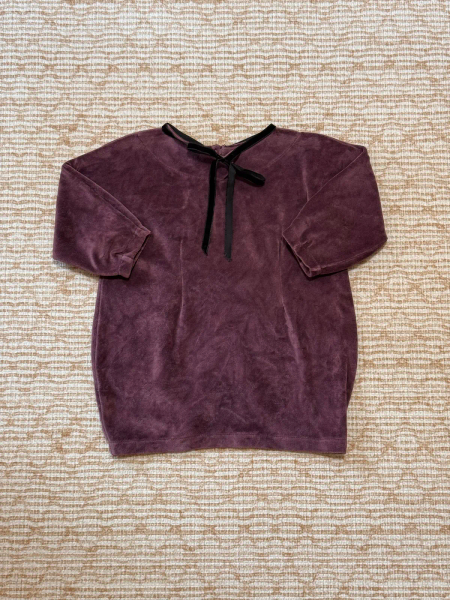 Lea Dress Long Sleeveed - Velvet Viola  image 1 of 0