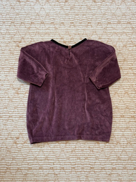 Lea Dress Long Sleeveed - Velvet Viola  image 1 of 0