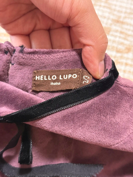 Lea Dress Long Sleeveed - Velvet Viola  image 1 of 0