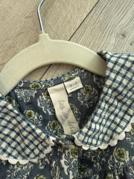 復古蕾絲領包屁衣 image 1 of 0