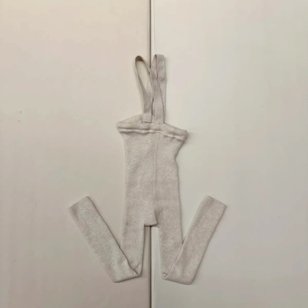 羊毛吊帶褲(Cream Blend) image 1 of 0