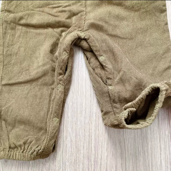 寶寶燈芯絨吊帶褲 18m 86cm image 1 of 0