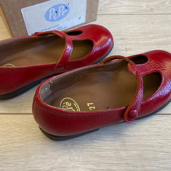 Pèpè Children Shoes - Lulu 漆皮紅 image 1 of 0