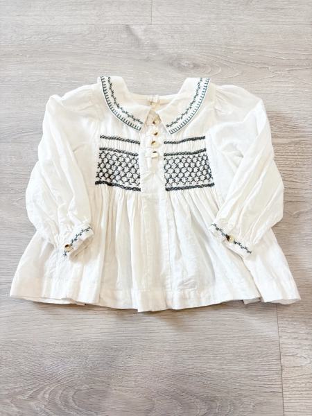 刺繡長袖襯衫 image 1 of 0