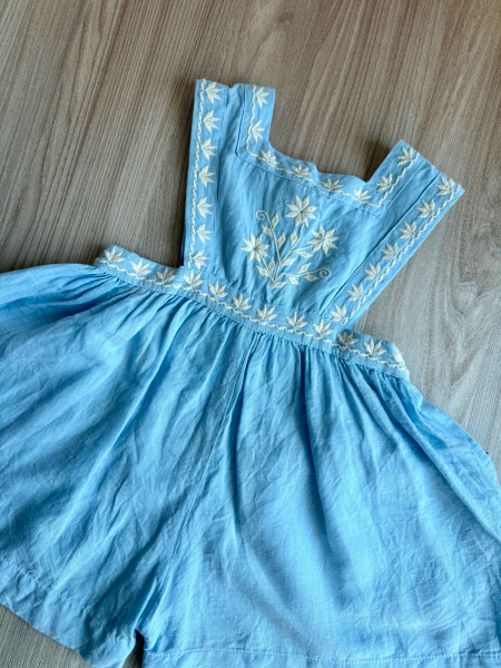 刺繡連身褲 image 1 of 0