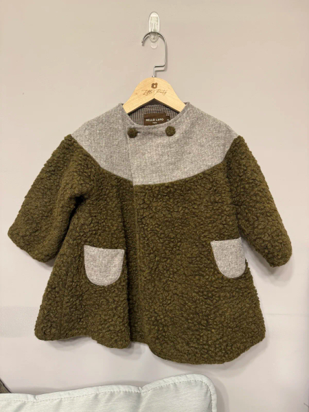Duble Bell Coat - Mossy Cloud/Winter Smoke image 1 of 0