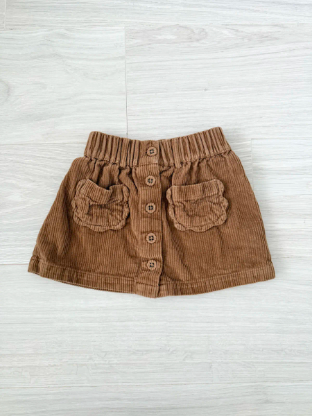 Skirt Poches Fleurs Macadamia image 1 of 0