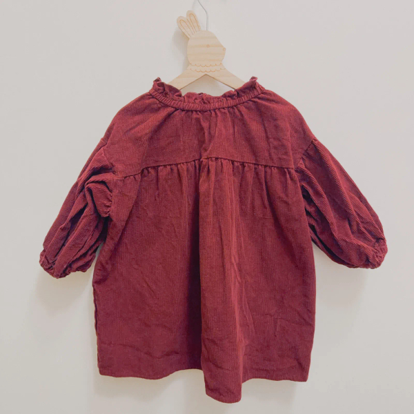 酒紅色洋裝 image 1 of 0